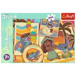 Jucarii, Copii si Bebe - Jucarii si jocuri - Jocuri si puzzle - Puzzle - Puzzle Trefl 200 stitch la plaja cu lilo si stitch - Infinity.ro