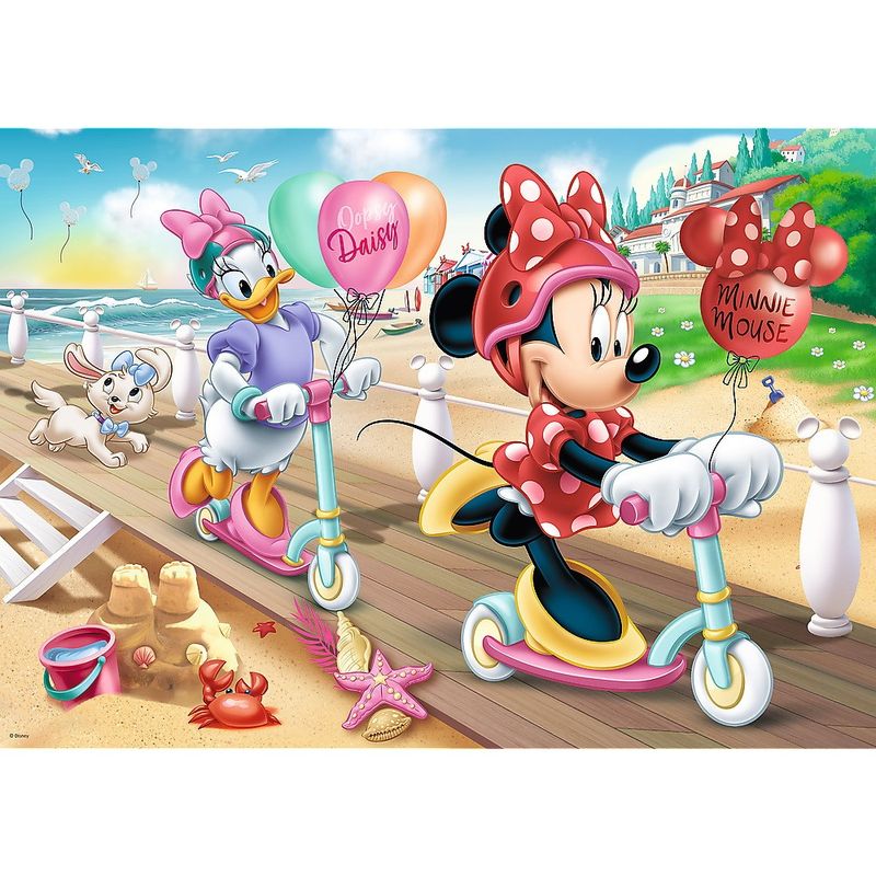 Jucarii, Copii si Bebe - Jucarii si jocuri - Jocuri si puzzle - Puzzle - Puzzle Trefl 200 minnie distractie la plaja - Infinity.ro