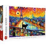 Jucarii, Copii si Bebe - Jucarii si jocuri - Jocuri si puzzle - Puzzle - Puzzle Trefl 1000 pisica din paris - Infinity.ro