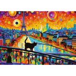 Jucarii, Copii si Bebe - Jucarii si jocuri - Jocuri si puzzle - Puzzle - Puzzle Trefl 1000 pisica din paris - Infinity.ro