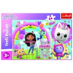 Jucarii, Copii si Bebe - Jucarii si jocuri - Jocuri si puzzle - Puzzle - Puzzle Trefl 24 maxi gabbys dollhouse casa lui gabby - Infinity.ro