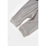 Fashion, accesorii si bijuterii - Copii - Imbracaminte copii - Salopete copii - Salopeta Elefant cu maneca lunga din 80%bumbac organic si 20% poliester - Gri, BabyCosy (Marime: 12-18 Luni) - Infinity.ro