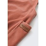 Fashion, accesorii si bijuterii - Copii - Imbracaminte copii - Salopete copii - Salopeta Velvet cu bretele din 80%bumbac organic si 20% poliester - Caramiziu, BabyCosy (Marime: 6-9 luni) - Infinity.ro