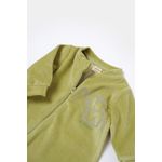 Fashion, accesorii si bijuterii - Copii - Imbracaminte copii - Salopete copii - Salopeta Elefant cu maneca lunga din 80%bumbac organic si 20% poliester - Verde, BabyCosy (Marime: 18-24 Luni) - Infinity.ro