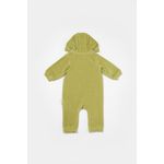 Fashion, accesorii si bijuterii - Copii - Imbracaminte copii - Salopete copii - Salopeta Elefant cu maneca lunga si gluga din 80%bumbac organic si 20% poliester - Verde, BabyCosy (Marime: 18-24 Luni) - Infinity.ro