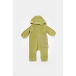 Fashion, accesorii si bijuterii - Copii - Imbracaminte copii - Salopete copii - Salopeta Elefant cu maneca lunga si gluga din 80%bumbac organic si 20% poliester - Verde, BabyCosy (Marime: 18-24 Luni) - Infinity.ro