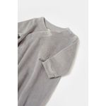 Fashion, accesorii si bijuterii - Copii - Imbracaminte copii - Salopete copii - Salopeta Elefant cu maneca lunga si botosei din 80%bumbac organic si 20% poliester - Gri, BabyCosy (Marime: 3-6 Luni) - Infinity.ro