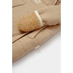 Fashion, accesorii si bijuterii - Copii - Imbracaminte copii - Salopete copii - Salopeta de iarna pentru bebelusi, Winter muselin, 100% bumbac - Apricot, BabyCosy (Marime: 18-24 Luni) - Infinity.ro