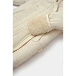 Fashion, accesorii si bijuterii - Copii - Imbracaminte copii - Salopete copii - Salopeta de iarna pentru bebelusi, Winter muselin, 100% bumbac - Stone, BabyCosy (Marime: 12-18 Luni) - Infinity.ro