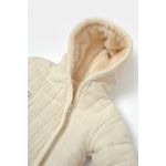 Fashion, accesorii si bijuterii - Copii - Imbracaminte copii - Salopete copii - Salopeta de iarna pentru bebelusi, Winter muselin, 100% bumbac - Stone, BabyCosy (Marime: 12-18 Luni) - Infinity.ro