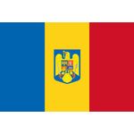 Sport si Outdoor - Sporturi de echipa - Fotbal - Fan shop fotbal - Set 12 Steaguri tricolore cu stema, 30 cm x 45 cm, Romania / flag / drapel - Infinity.ro