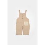 Fashion, accesorii si bijuterii - Copii - Imbracaminte copii - Salopete copii - Salopeta cu bretele si buzunar, 100% bumbac - Apricot, BabyCosy (Marime: 9-12 luni) - Infinity.ro
