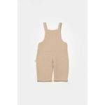 Fashion, accesorii si bijuterii - Copii - Imbracaminte copii - Salopete copii - Salopeta cu bretele si buzunar, 100% bumbac - Apricot, BabyCosy (Marime: 9-12 luni) - Infinity.ro