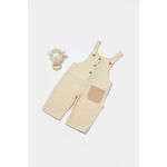 Fashion, accesorii si bijuterii - Copii - Imbracaminte copii - Salopete copii - Salopeta cu bretele si buzunar, 100% bumbac - Stone, BabyCosy (Marime: 18-24 Luni) - Infinity.ro