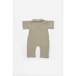 Fashion, accesorii si bijuterii - Copii - Imbracaminte copii - Salopete copii - Salopeta cu maneca scurta si nasturei Sheep, 100% bumbac - Verde, BabyCosy (Marime: 12-18 Luni) - Infinity.ro