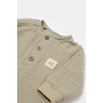 Fashion, accesorii si bijuterii - Copii - Imbracaminte copii - Salopete copii - Salopeta cu nasturei, Winter muselin, 100% bumbac - Verde, BabyCosy (Marime: 18-24 Luni) - Infinity.ro