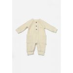 Fashion, accesorii si bijuterii - Copii - Imbracaminte copii - Salopete copii - Salopeta cu nasturei, Winter muselin, 100% bumbac - Stone, BabyCosy (Marime: 18-24 Luni) - Infinity.ro