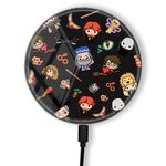 Laptop, Telefoane si Tablete - Telefoane mobile si accesorii - Accesorii Telefoane - Incarcatoare telefoane - Incarcator wireless Fast Charge Harry Potter Charms Multicolor - Infinity.ro