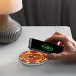 Laptop, Telefoane si Tablete - Telefoane mobile si accesorii - Accesorii Telefoane - Incarcatoare telefoane - Incarcator wireless Fast Charge Harry Potter Hogwarts Multicolor - Infinity.ro