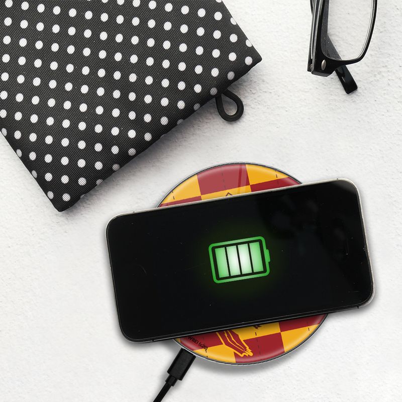 Laptop, Telefoane si Tablete - Telefoane mobile si accesorii - Accesorii Telefoane - Incarcatoare telefoane - Incarcator wireless Fast Charge Harry Potter Hogwarts Multicolor - Infinity.ro