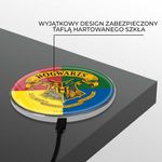 Laptop, Telefoane si Tablete - Telefoane mobile si accesorii - Accesorii Telefoane - Incarcatoare telefoane - Incarcator wireless Fast Charge Harry Potter Hogwarts Multicolor - Infinity.ro