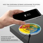 Laptop, Telefoane si Tablete - Telefoane mobile si accesorii - Accesorii Telefoane - Incarcatoare telefoane - Incarcator wireless Fast Charge Harry Potter Hogwarts Multicolor - Infinity.ro