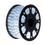 Casa si Gradina - Decoratiuni - Decoratiuni de sezon - Instalatie Rola led 50m ALB RECE furtun luminos si alimentator inclus, instalatie de craciun - Infinity.ro