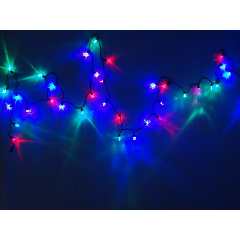 Casa si Gradina - Decoratiuni - Decoratiuni de sezon - Instalatie de Craciun, liniara, Multicolora, 40 leduri SMD, 5 m - Infinity.ro