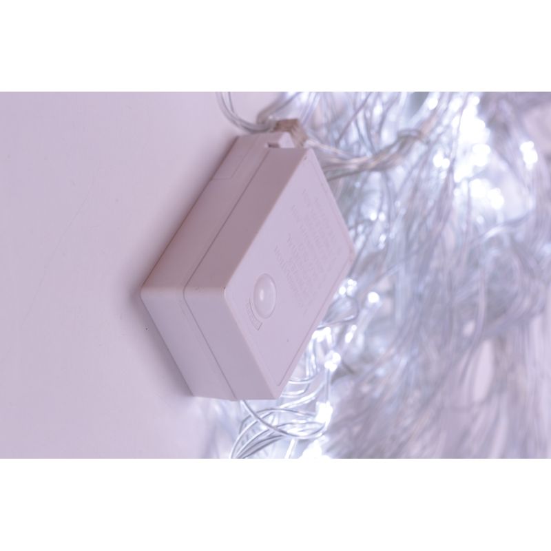 Casa si Gradina - Decoratiuni - Decoratiuni de sezon - Instalatie de Craciun tip Plasa 3 m x 3 m,  Alb Cald, 360 leduri, interconectabila, fir negru - Infinity.ro