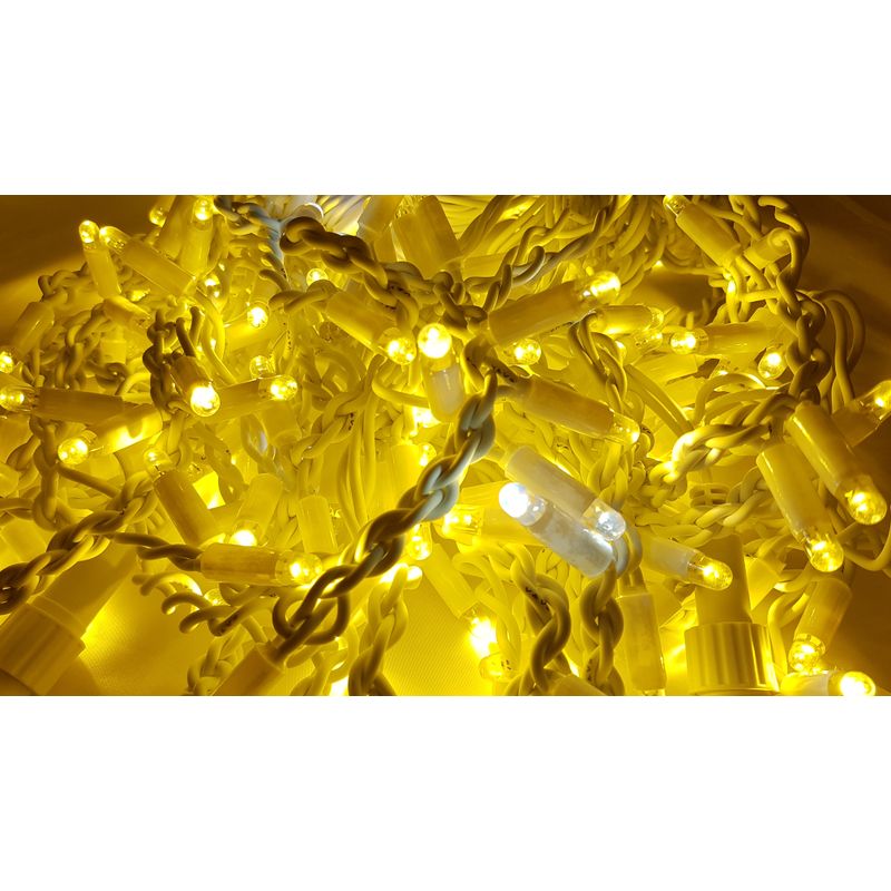 Casa si Gradina - Decoratiuni - Decoratiuni de sezon - Instalatie de Craciun, 5 m franj FLASH Alba Cald, 113 leduri, P9115WW / franjuri / turturi Sdx Market - Infinity.ro