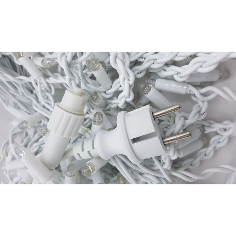 Casa si Gradina - Decoratiuni - Decoratiuni de sezon - Instalatie de Craciun, 5 m franj FLASH Alba Cald, 113 leduri, P9115WW / franjuri / turturi Sdx Market - Infinity.ro