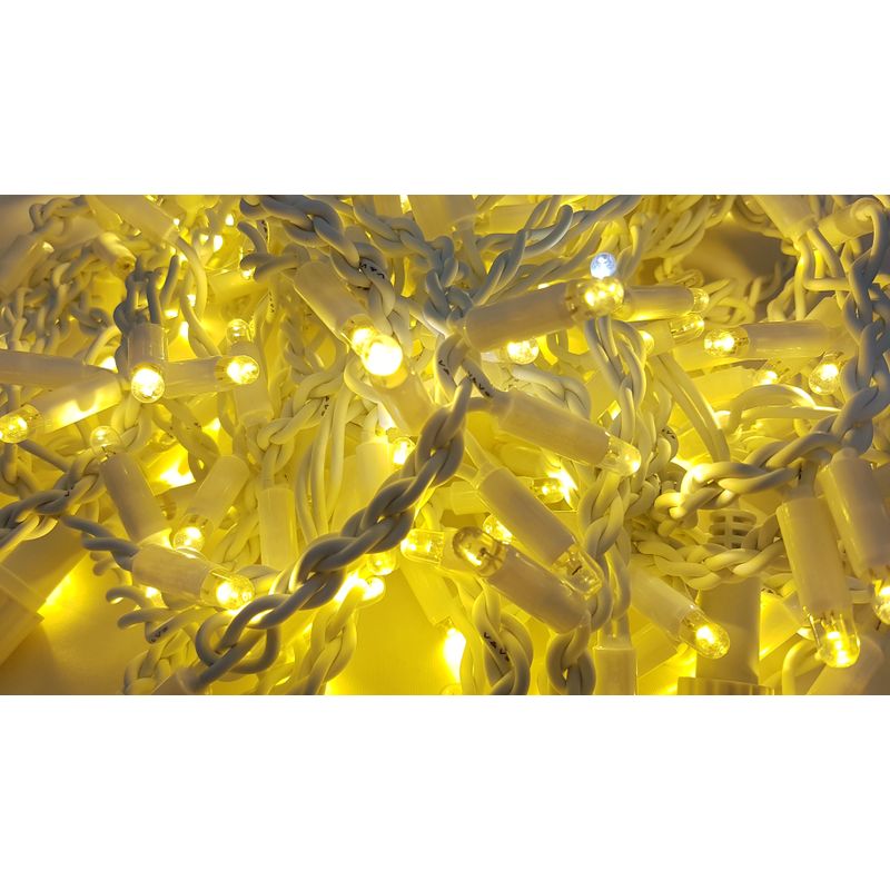 Casa si Gradina - Decoratiuni - Decoratiuni de sezon - Instalatie de Craciun, 5 m franj FLASH Alba Cald, 113 leduri, P9115WW / franjuri / turturi Sdx Market - Infinity.ro