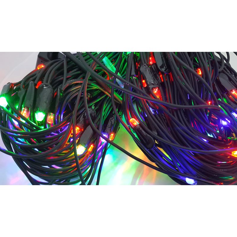 Casa si Gradina - Decoratiuni - Decoratiuni de sezon - Instalatie de Craciun Sdx Market 3 m x 3 m, Plasa Flash, Multicolor, 208 leduri / plasa cu flash 9118RB - Infinity.ro