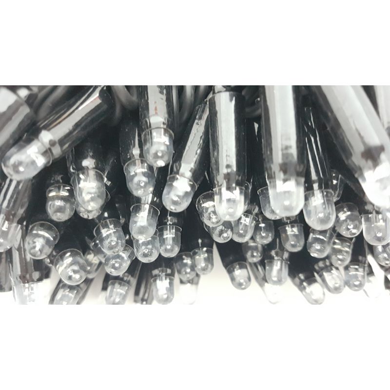 Casa si Gradina - Decoratiuni - Decoratiuni de sezon - Instalatie de Craciun, 20 m, Liniara cu Flash, Alb Rece, 200 leduri, SDX, 9114W, fir negru / ghirlanda luminoasa - Infinity.ro