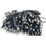 Casa si Gradina - Decoratiuni - Decoratiuni de sezon - Instalatie de Craciun, 20 m, Liniara cu Flash, Alb Rece, 200 leduri, SDX, 9114W, fir negru / ghirlanda luminoasa - Infinity.ro