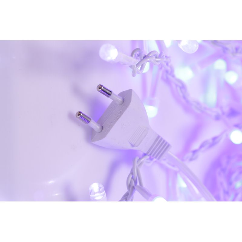 Casa si Gradina - Decoratiuni - Decoratiuni de sezon - Instalatie de Craciun 5 m x 0,8 m Perdea, Albastru, 240 leduri, SDX, 9017B / instalatie perdea luminoasa - Infinity.ro