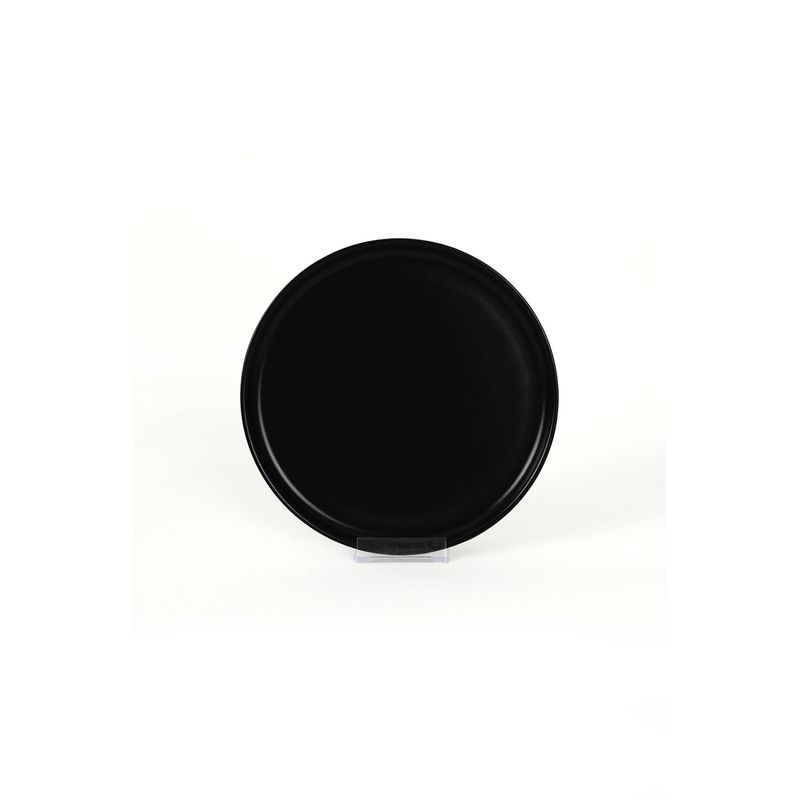 Casa si Gradina - Bucatarie si vesela - Vesela si tacamuri - Servicii de masa - Set de cina din ceramica, 18 bucati, Hermia, negru - Infinity.ro