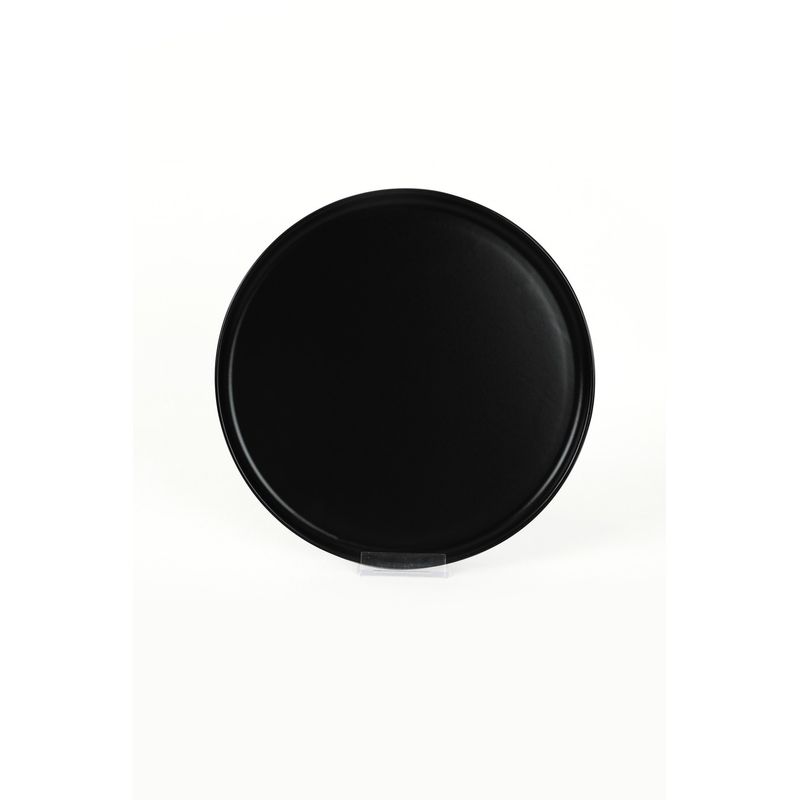 Casa si Gradina - Bucatarie si vesela - Vesela si tacamuri - Servicii de masa - Set de cina din ceramica, 18 bucati, Hermia, negru - Infinity.ro