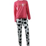 Fashion, accesorii si bijuterii - Femei - Lenjerie si pijamale femei - Pijamale femei - Pijamale lungi dama,Crazy Farm Corona, Fucsia, Marime M Fucsia M INTL - Infinity.ro