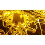 Casa si Gradina - Decoratiuni - Decoratiuni de sezon - Instalatie de Craciun 6 m , Perdea Franjurata cu FLASH, Alb Cald, 180 leduri, SDX, 9011WW, instalatie luminoasa franj - Infinity.ro