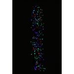 Casa si Gradina - Decoratiuni - Decoratiuni de sezon - Instalatie de Craciun 6 m x 3 m, Perdea tip ploaie Multicolora, 960 leduri, SDX, 6020M - Infinity.ro