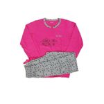 Fashion, accesorii si bijuterii - Femei - Lenjerie si pijamale femei - Pijamale femei - Pijamale dama maneci lungi,Paul Martin PPJ53064S Fucsia  L INTL - Infinity.ro