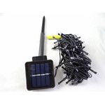 Casa si Gradina - Decoratiuni - Decoratiuni de sezon - Instalatie de Craciun, liniara 10 m, cu incarcare solara Multicolor, 100 leduri, SDX 8009M - Infinity.ro