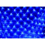 Casa si Gradina - Decoratiuni - Decoratiuni de sezon - Instalatie de Craciun, 1,5 m x 1,5 m Plasa, Albastru, 120 leduri, plasa luminoasa, led, 6007B - Infinity.ro