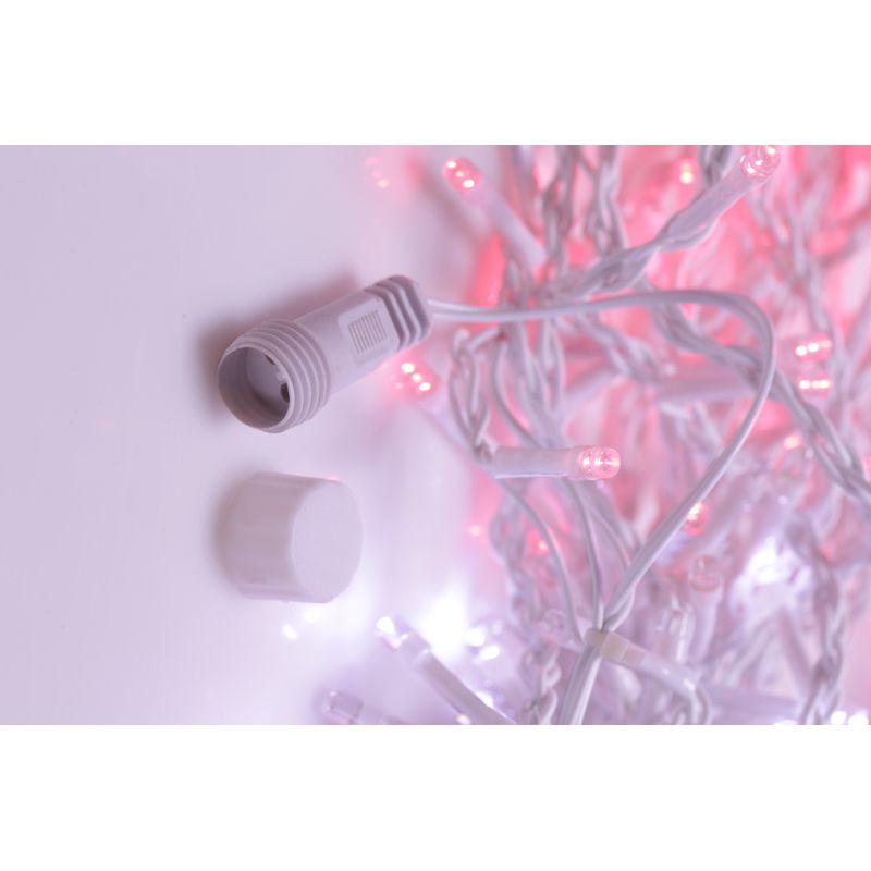 Casa si Gradina - Decoratiuni - Decoratiuni de sezon - Instalatie de Craciun 5 m, Perdea cu FLASH Rosie, 240 leduri, SDX, 9014R / instalatie luminoasa - Infinity.ro