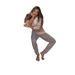 Fashion, accesorii si bijuterii - Femei - Lenjerie si pijamale femei - Pijamale femei - Pijamale pentru femei Exclusive P1332 Roz  L INTL - Infinity.ro
