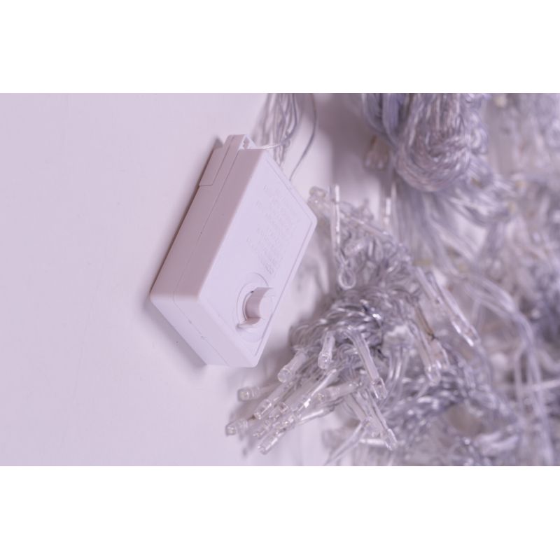 Casa si Gradina - Decoratiuni - Decoratiuni de sezon - Instalatie de Craciun 3 m x 3 m, Perdea Rosie, 300 leduri, perdea luminoasa / girlande / luminite 6012R - Infinity.ro