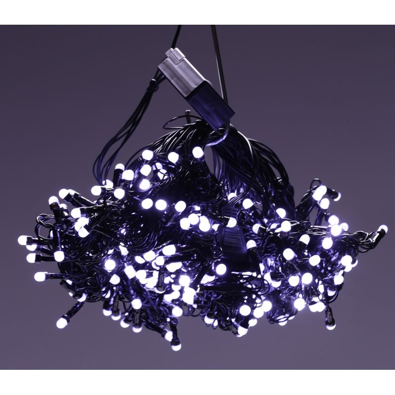 Casa si Gradina - Decoratiuni - Decoratiuni de sezon - Instalatie de Craciun 3 m / 3 m , Perdea, Alb Rece, 352 leduri, SDX, 5804W / instalatie luminoasa / ghirlanda - Infinity.ro