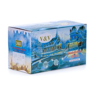 Instalatie de Craciun Sdx Market 6002M, Multicolor, 50 m, 500 leduri, Liniara