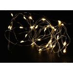 Casa si Gradina - Decoratiuni - Decoratiuni de sezon - Instalatie de Craciun liniara cu USB, 10 m, cu 100 LED-uri, Alb Cald, fir subtire, rezistent la apa - Infinity.ro
